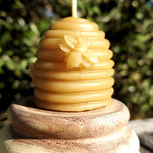 Beeswax Candle Skep