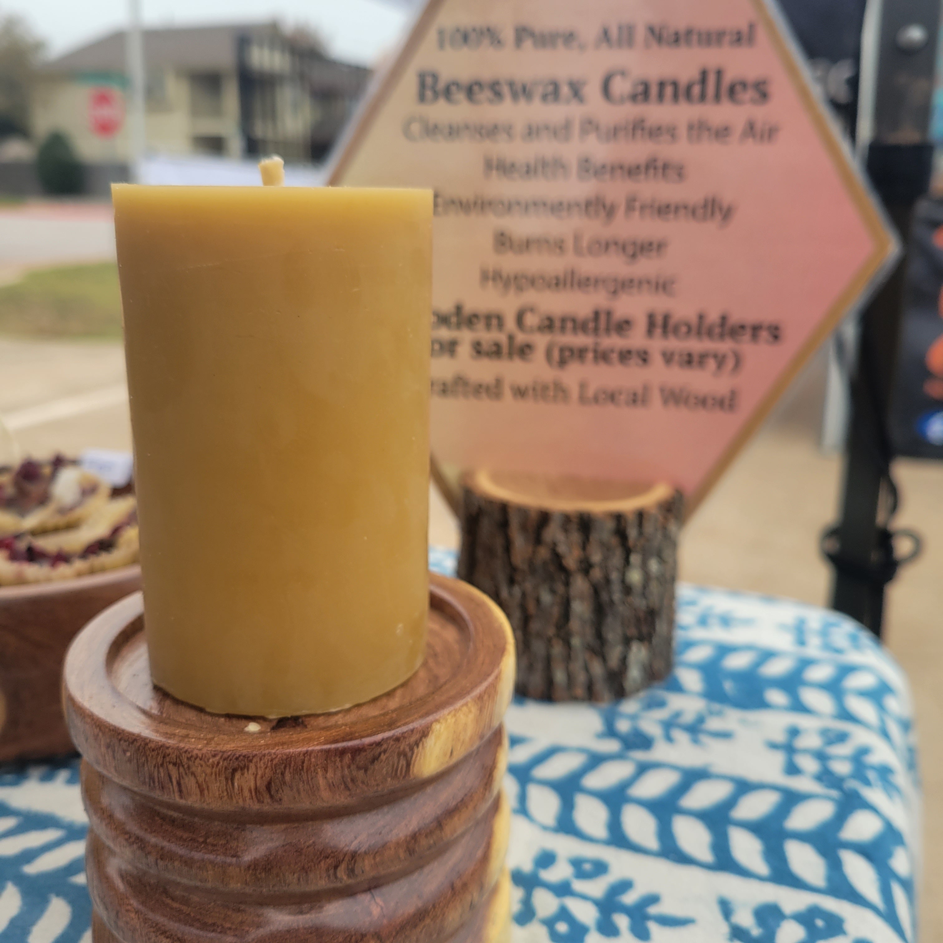 Beeswax Candle Plain